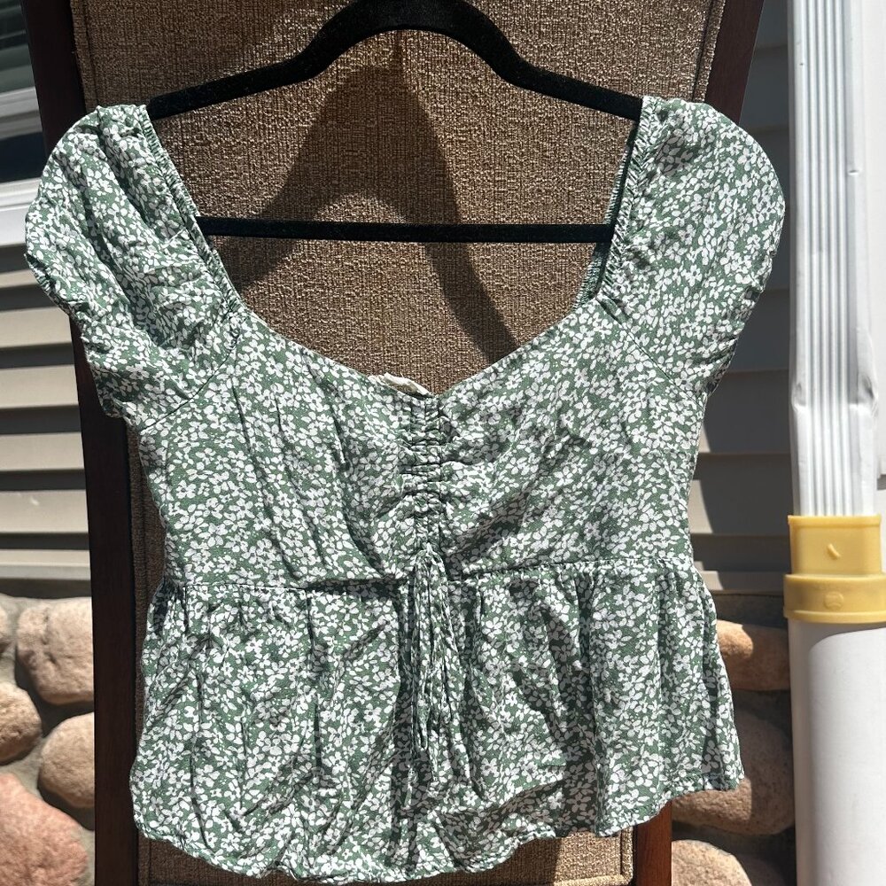 L.A. Hearts Floral Babydoll Top